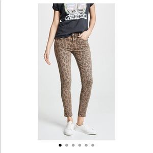 BlankNYC Leopard Print Skinny Jeans